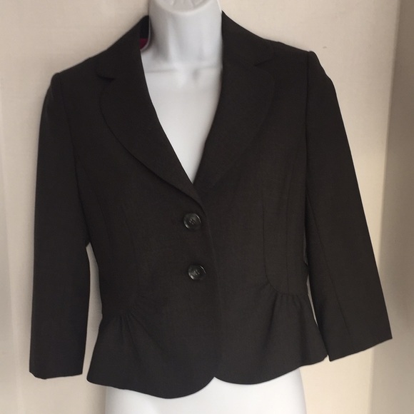 Ann Taylor 4 petite modern fit blazer wool - Picture 1 of 8